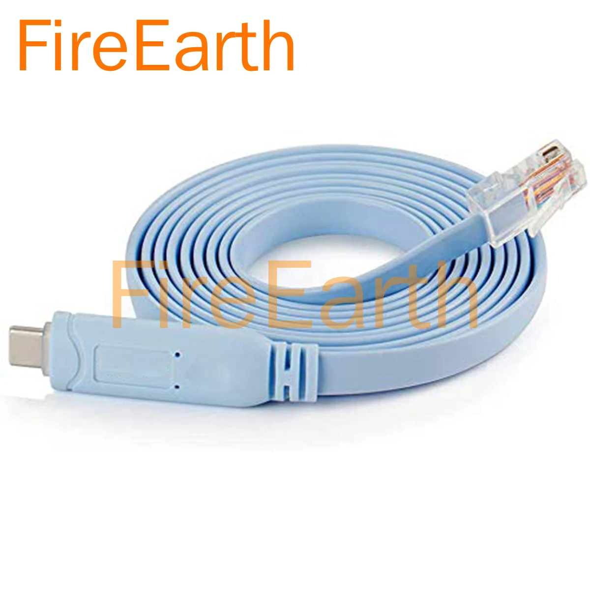 USB-C Cisco Console Cable,USB Type C to RJ45 Serial Adapter Essential Accessory of Cisco,NETGEAR, Routers/Switches for Laptops