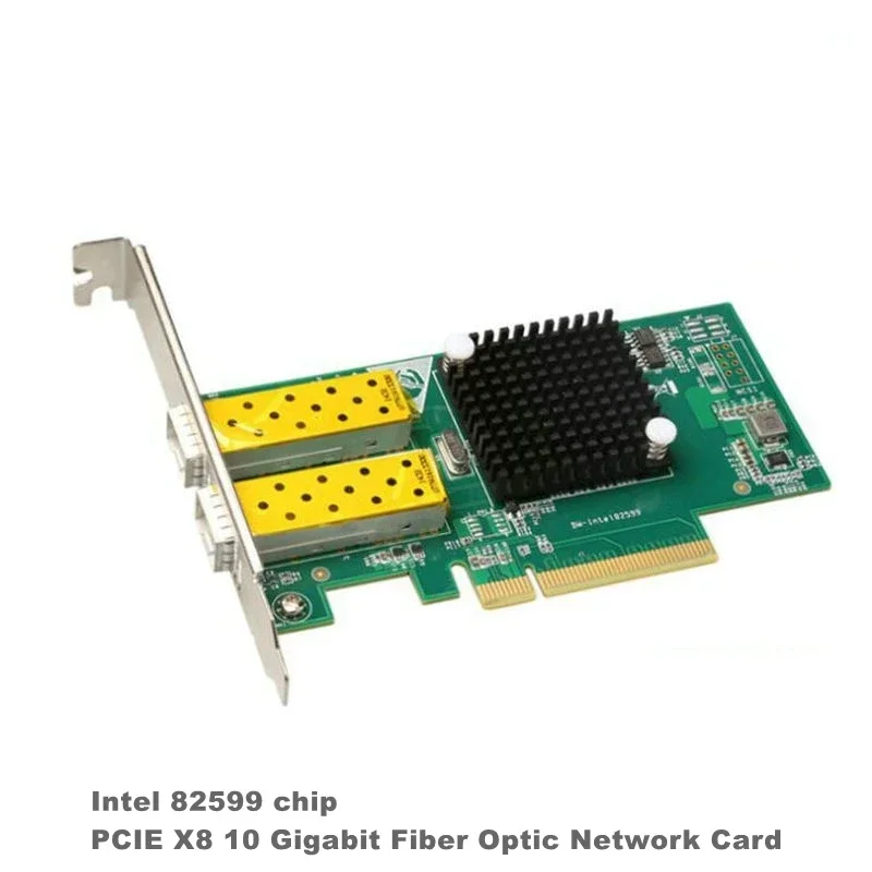 

X520-DA2 10 Gigabit Ethernet Card Dual Optical Port PCI-E Dual Port 82599ES SFP Server E10G42BTDA