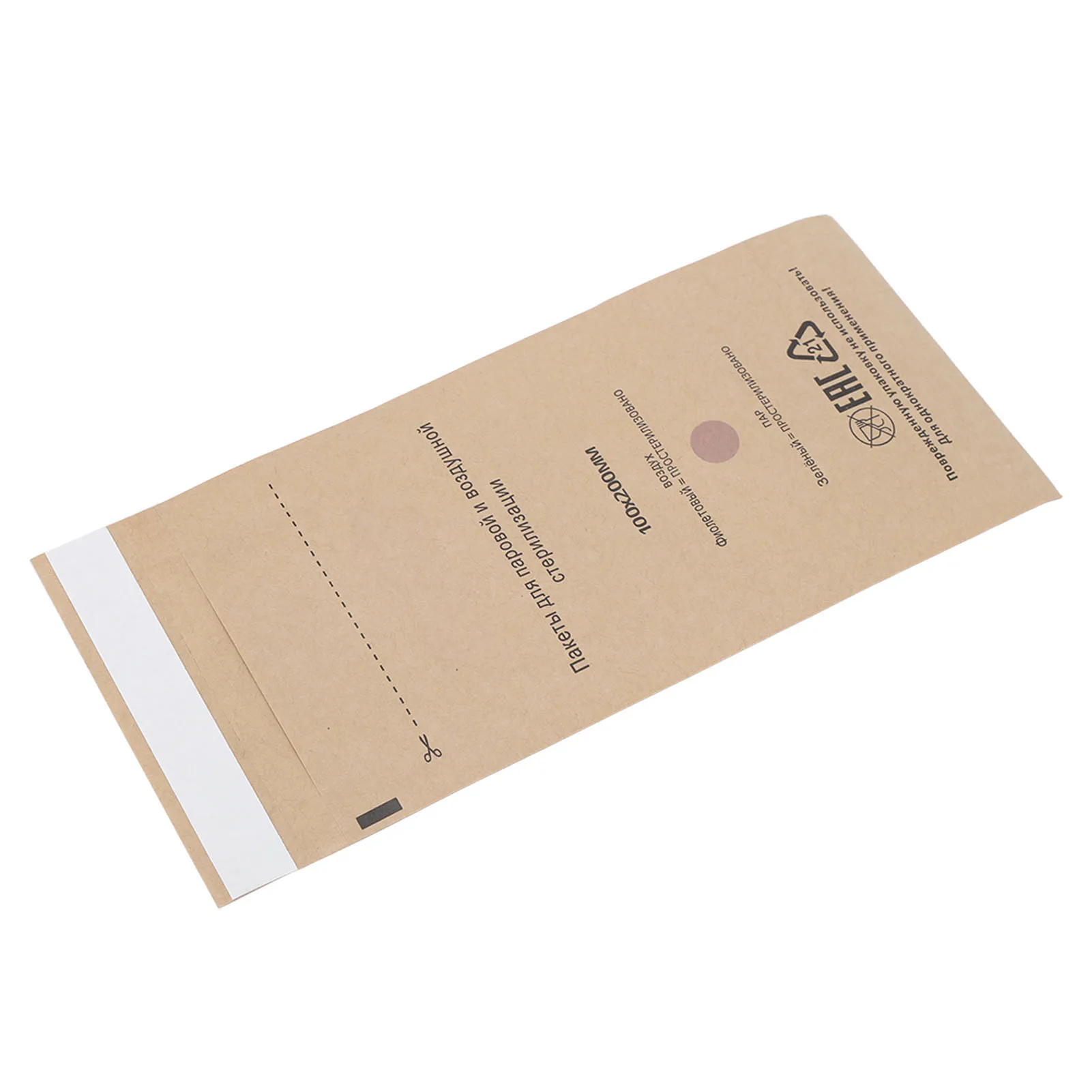 ZK40 100Pcs 치과 도구 셀프 씰링 파우치 구강 미용을위한 셀프 씰링 네일 아트 클리닝 백 100x200mm / 3.9x7.9in