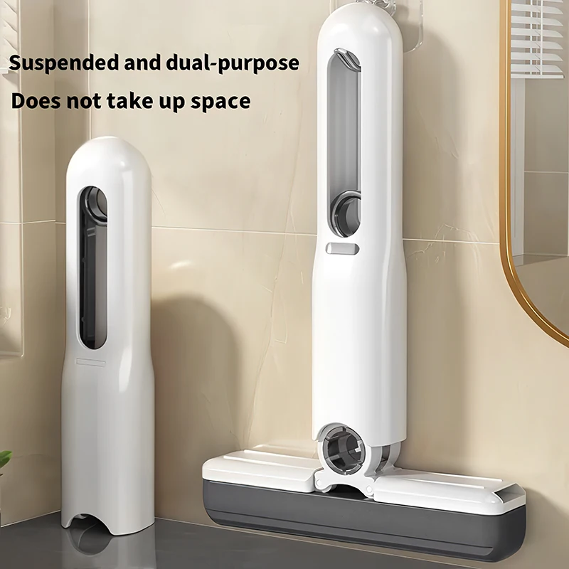 Mini Mop Folding Home Cleaning Mops with Self-squeezing Floor Washing Mops Clean Tools for Kitchen and Bathroom Glass Cleaning