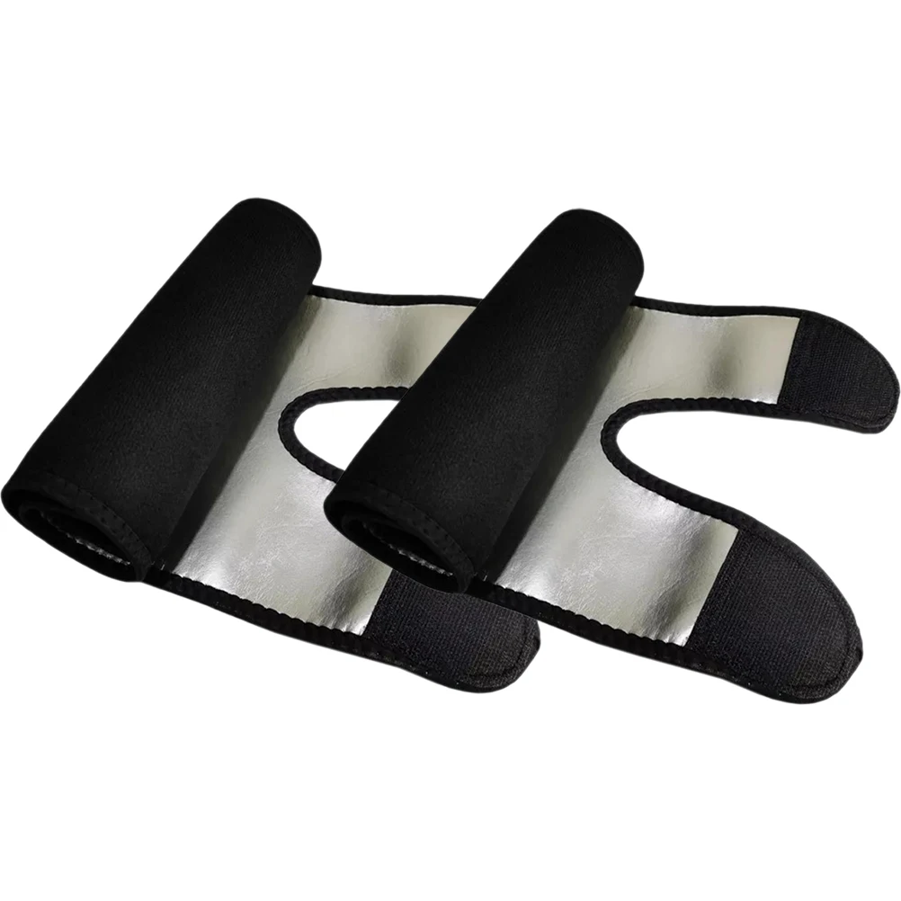 

Silver Ion Leg Belts 1 Pair Yoga Sweat Slimmer Adjustable Neoprene Thigh Bands Fitness Sauna Trainer Loss Weight thigh wrap leg