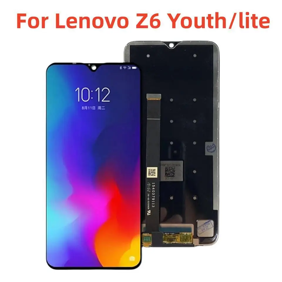 

6.3" Original For Lenovo Z6 lite LCD Digitizer Assembly Screen For Lenovo Z6 Youth Display L38111 LCD Replacement