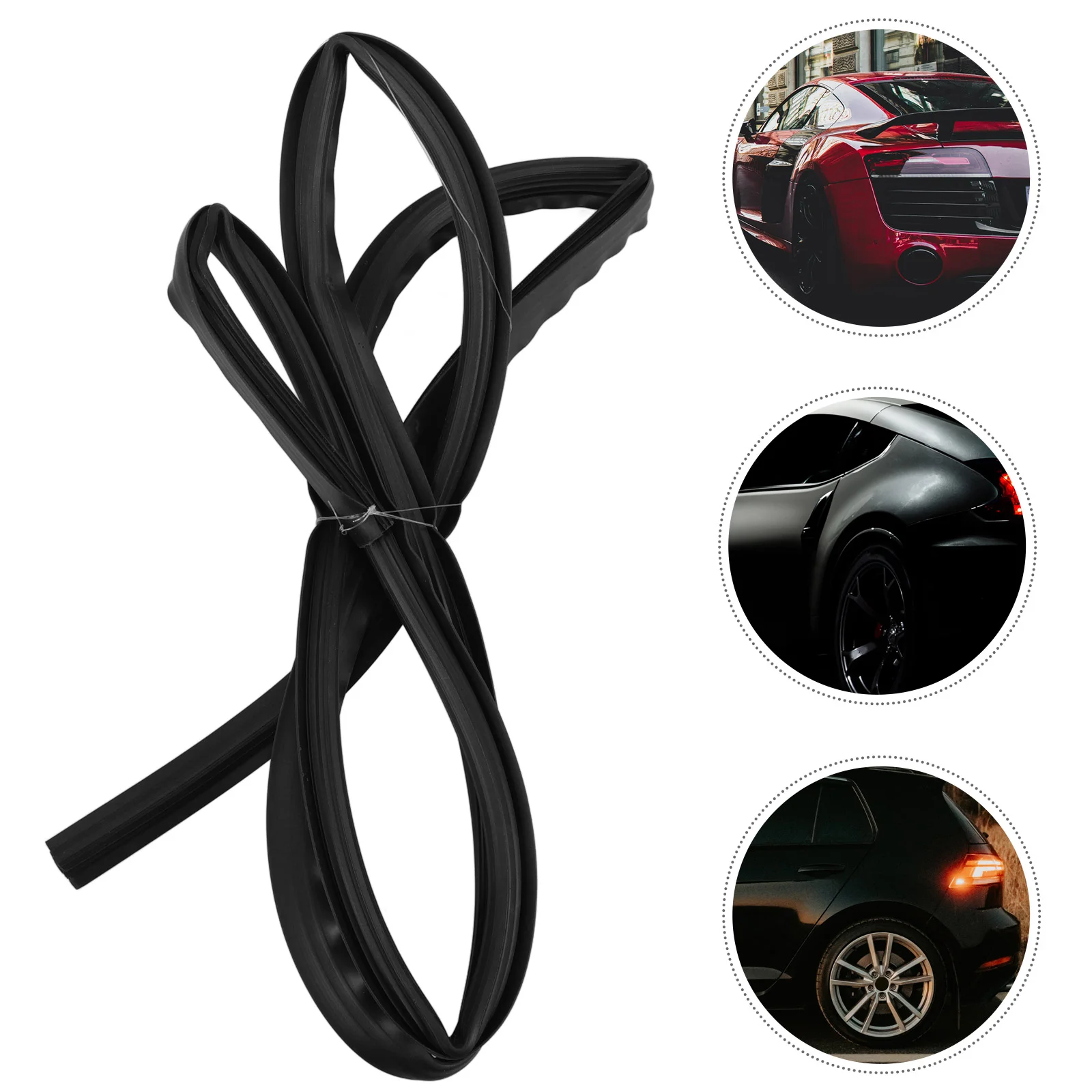 Seal Vehicle Accessories Windshield Molding Windshield Rear Car Soundproof Silicone Protector