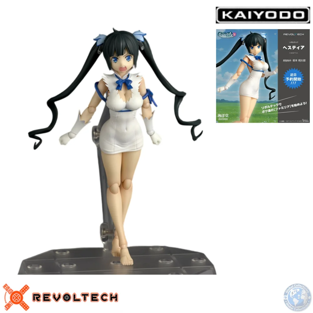 

Официальная лицензионная фигурка KAIYODO Хестия со сменными деталями и множеством аксессуаров – подарок для коллекционера