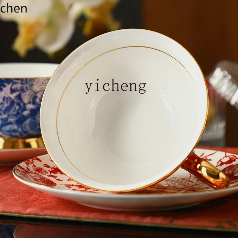 Afbeelding 5: HXL keramische koffiekopje afternoon tea theeservies bruiloft housewarming cadeau