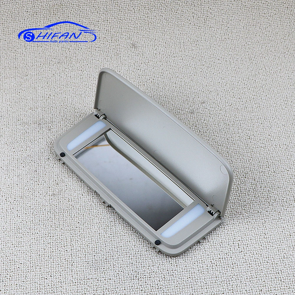 39866717 Beige Sun Visor Mirror Genuine Vanity Mirror Sunvisor For Volvo XC60 2010-2013 39866717