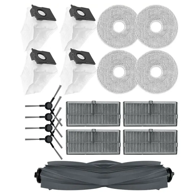 

Основная боковая щетка, фильтр, тканевый мешок для пыли, аксессуары для Dreame L40 Ultra AE/L40S Ultra CE/D20 Ultra, детали
