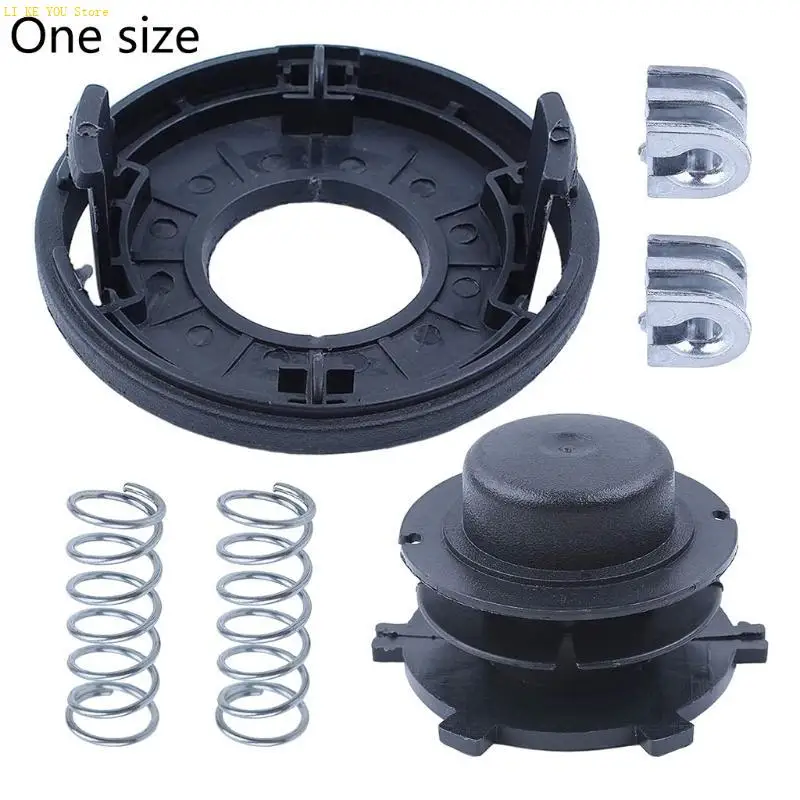 W3je Industrial Grade für Head Spool & Cover 6 PCs/Set String Trimmer Ersatz