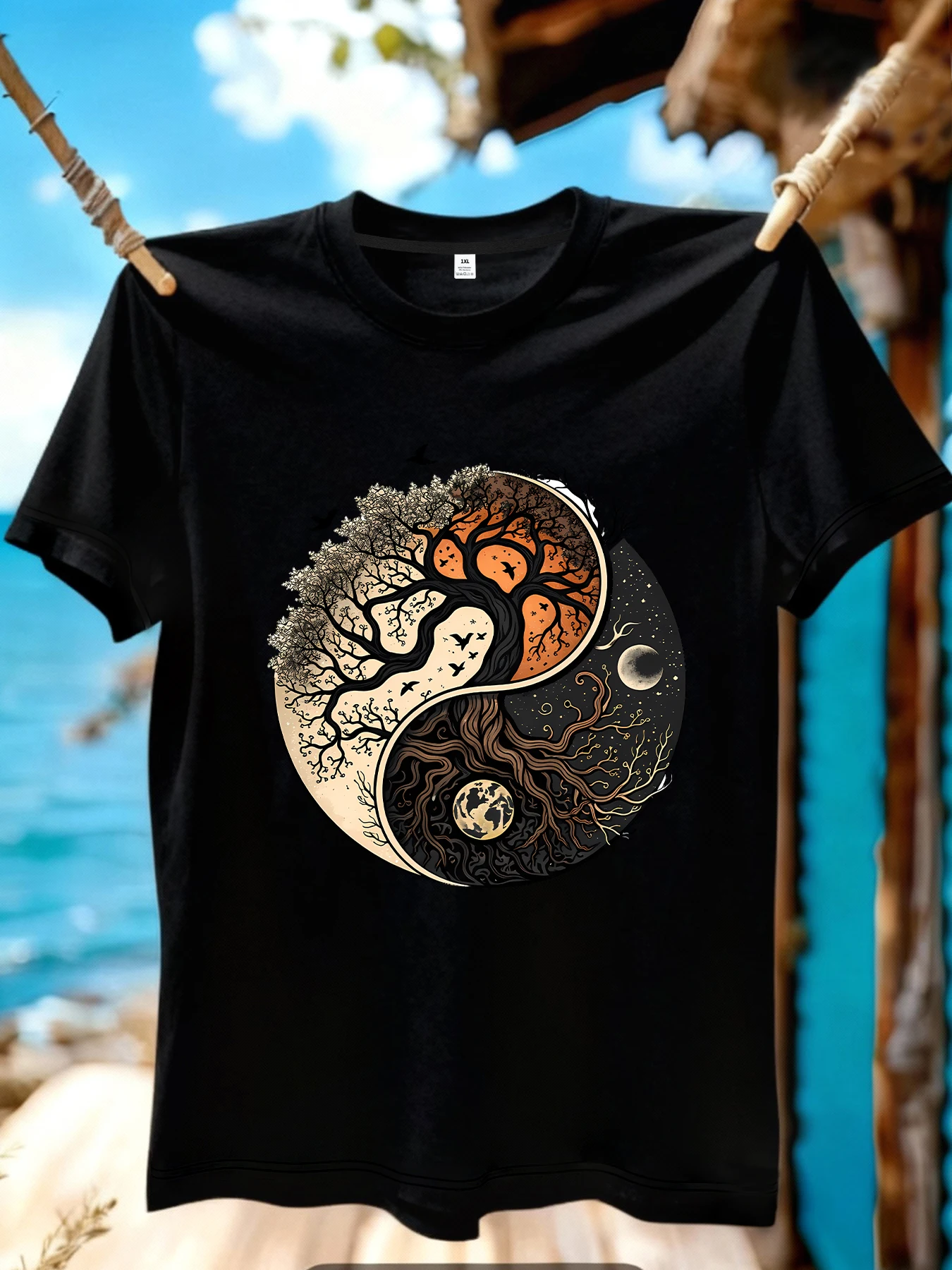 

【JYDX1172】Creative printing plus size women's T-shirt summer casual street fashion women's Joker short sleeve T-shirt