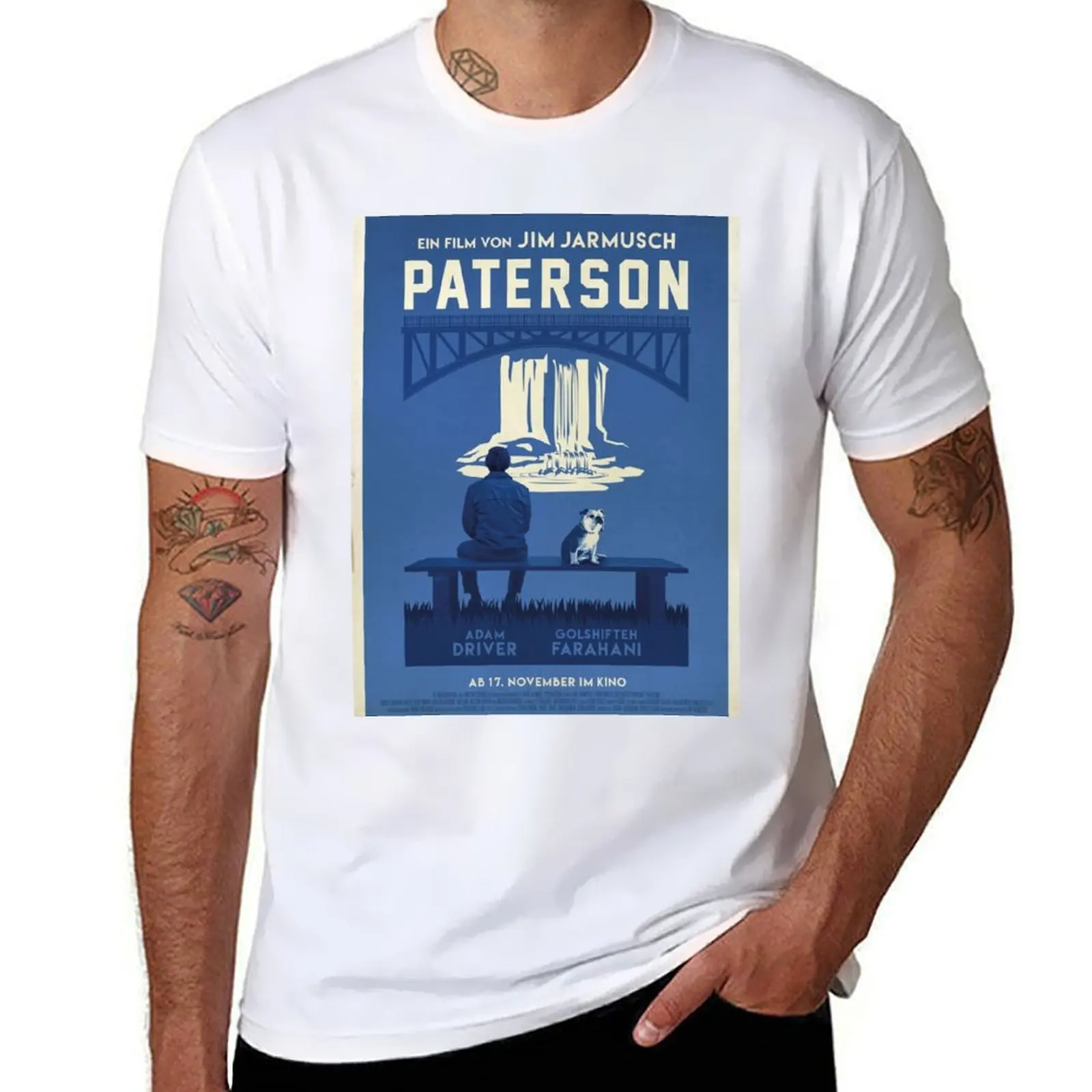 

Paterson poster T-Shirt t shirt man cotton t shirts for man pack cotton T-Shirt
