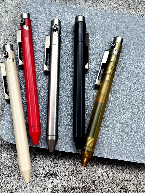 

1Pc Imported Peek/pei/pom Titanium Alloy Signature Pen Writing Multifunctional Portable Tool Edc