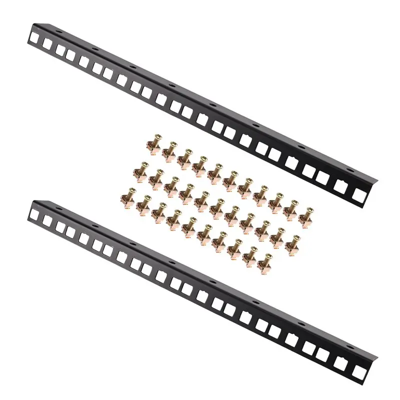 N93RNEW! 8U Cabinet Column Kit 19Inch Standard Rack Rails For DIY Server