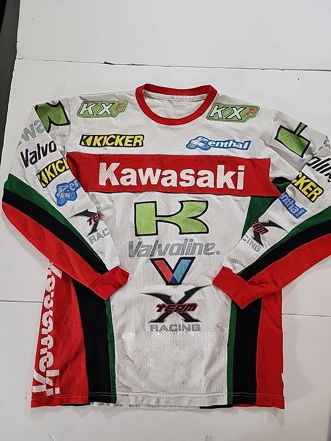 

2026 Kawasaki Racing T-Shirt Motorcycle World SBK Speed Descent Suit Quick-drying Breathable Kawasaki Cycling Suit Moto Kit