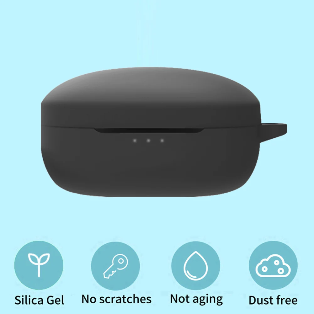 Anker-funda protectora para auriculares inalámbricos SoundCore Life P2, Mini caja de carga de silicona, accesorio