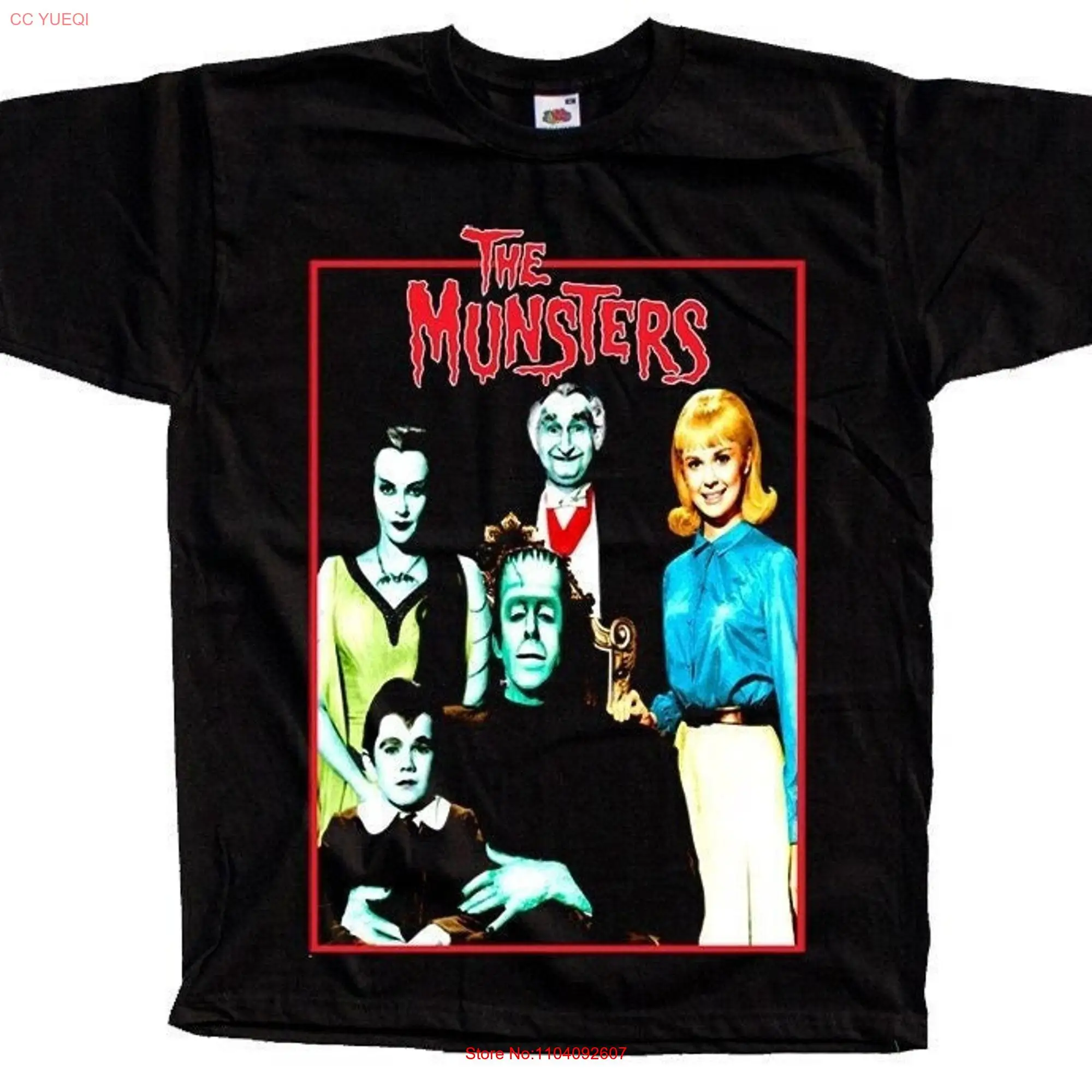 The Munsters V14 Horror Poster T SHIRT All sizes S 5XL Cotton long or short sleeves