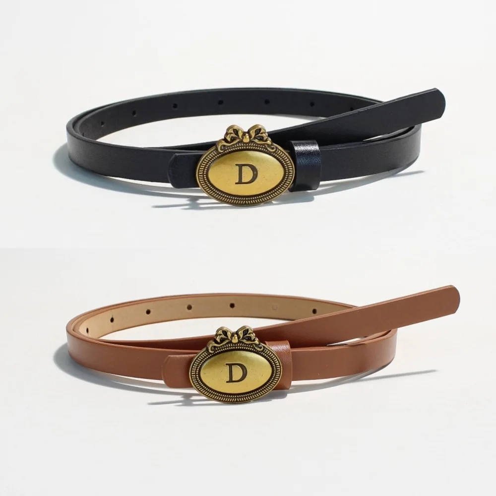 2026 New Fashionable Classic Women's Belt PU Belt For Women Versatile Decoration With High-end Feel Trendy Korean Simple Style