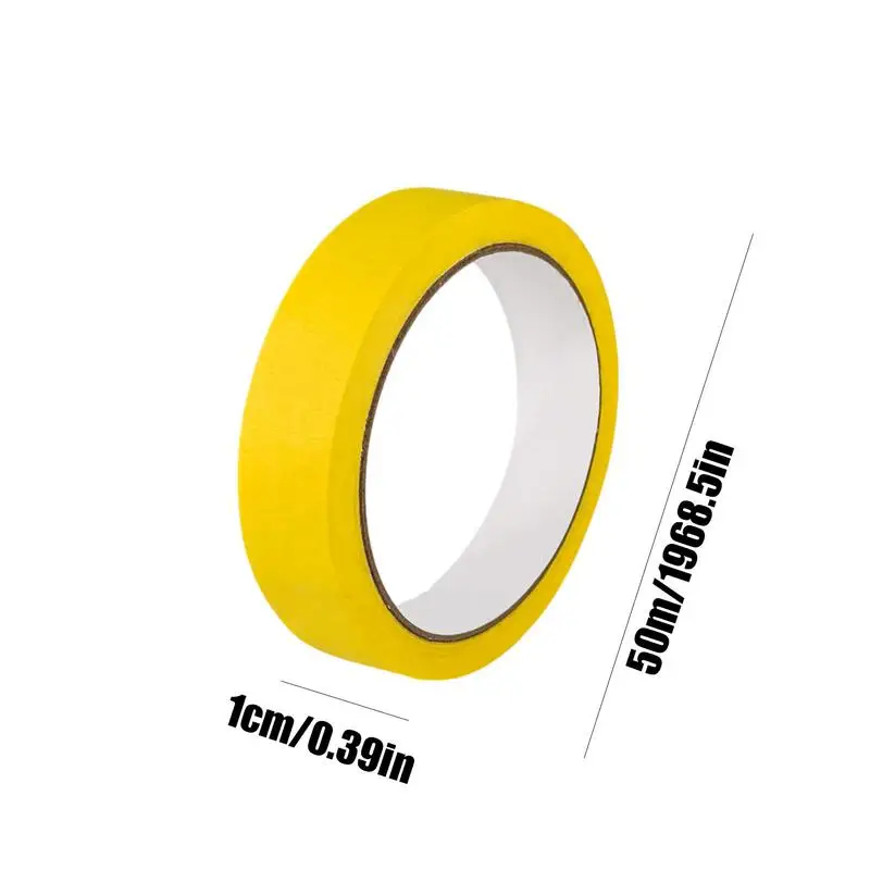 เทปจิตรกรสีจัดประเภทอุปกรณ์ศิลปะ DIY ที่เขียนได้เทปงานฝีมือที่มีสีสดใสม้วนเทปฉีกง่ายสำหรับขนาดเล็ก