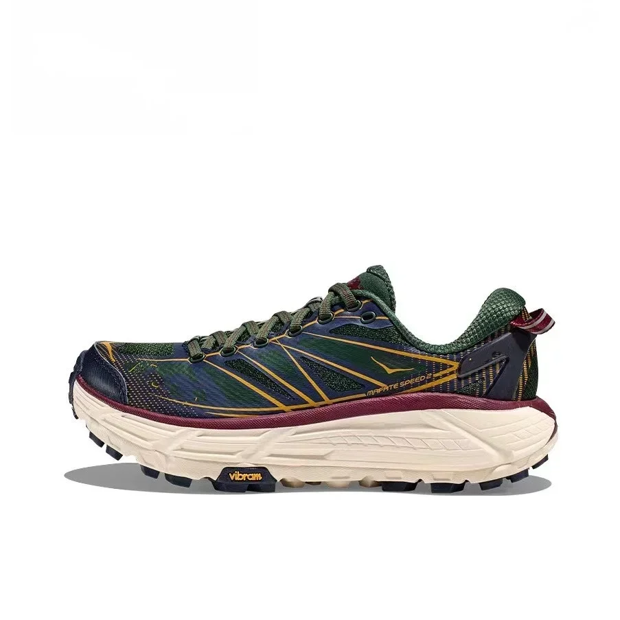 Zapatillas Mafate-Speed-2 para Hombre y Mujer, Malla Transpirable, Profesionales para Maratón, Clásicas, Bajas, Casuales