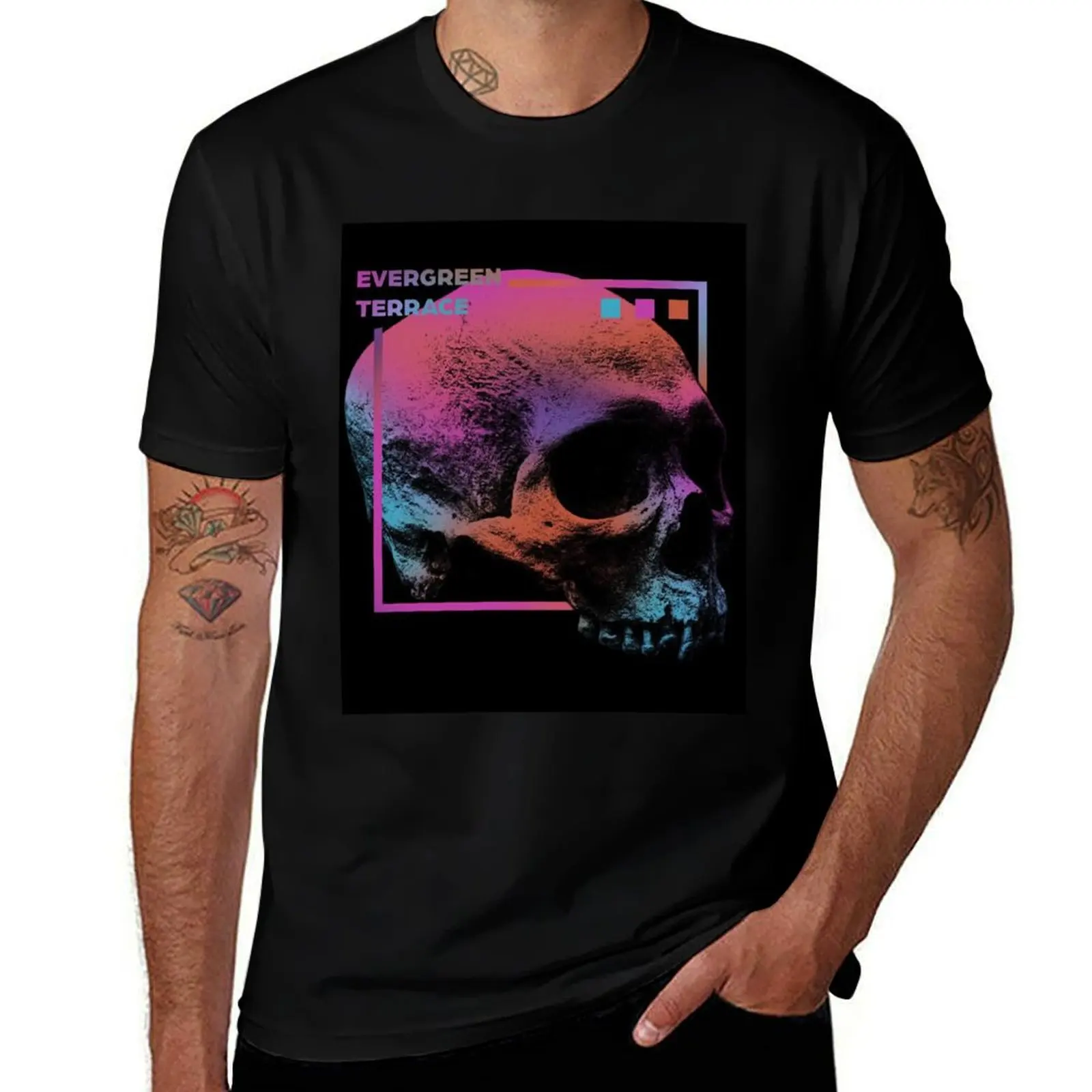 

EVERGREEN TERRACE vaporwave T-Shirt cotton t shirts man 100% g man t shirts for men T-shirt