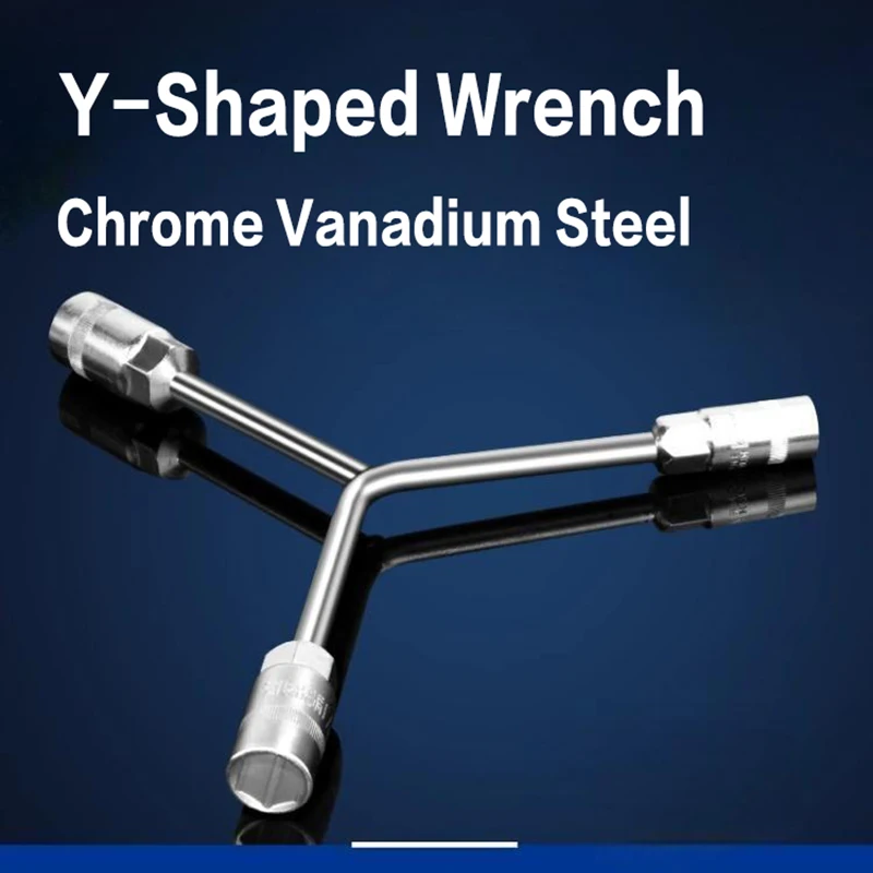 

Y Shape Wrench Outside Hexagonal Sleeve Wrench Car Motorcycle Repair Hand Tool Durable Portable Convenient Tool