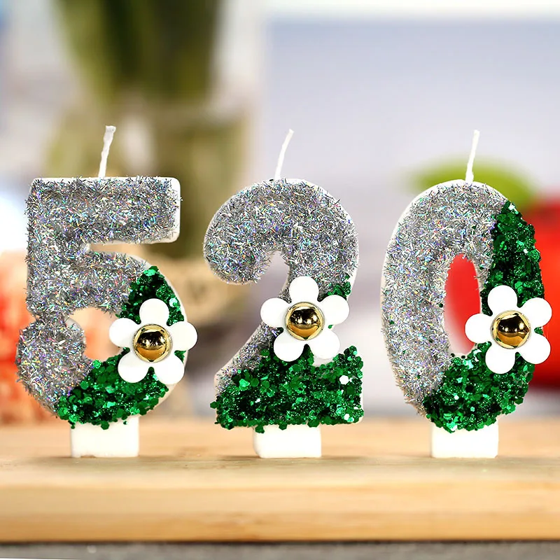 Новые креативные цифровые свечи в индивидуальной упаковке, светодиодные цифровые топперы для торта на день рождения, индивидуальный декор, оптовый подарок для мероприятий