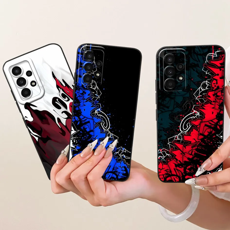 For Samsung Galaxy A52 4G 5G A52s Case Luxury Painted Full Protect Shockproof Bumper Back Cover For Sumsung A72 A 72 A 52 Fundas