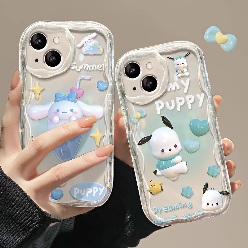 

Sanrio Cinnamoroll Case for Samsung Galaxy A34 A33 A32 A31 A30 A20 A24 4G A23 A22 A21S A20S A14 A13 5G A12 A10S A04E A03 Cover