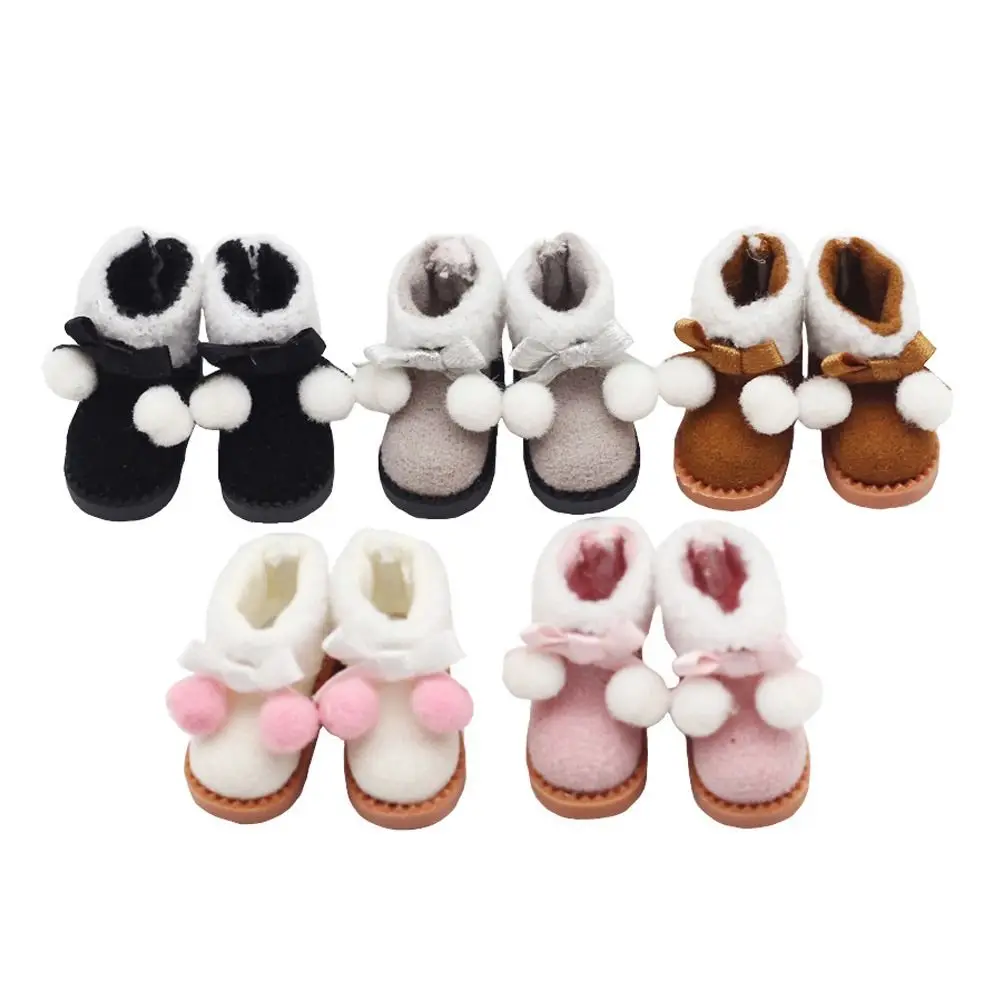 Ob11 Doll Shoes Leather Boots With Shoelaces Doll Accessories For DOD,Mollys, Obitsu 11 Holala, Gsc, Ymy, Ddf, 1/12bjd Dolls