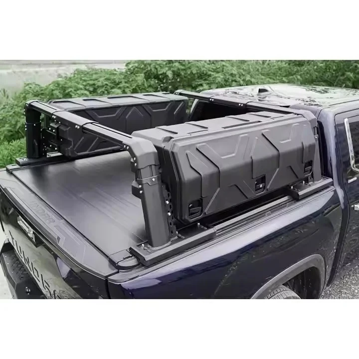 Aluminum Alloy Roll bar for jeep Gladiator Pick-up-can Install Side Storage Box,side Beams,expand Tool Boardscustomcustomcustom