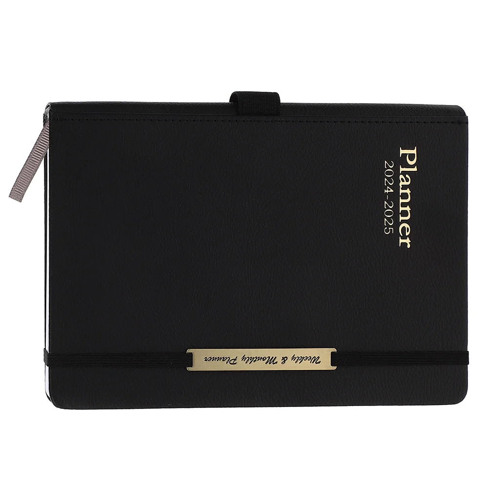 Notebook Appointment The Task Planner English Edition 2024-2025 Daily Agenda Year Notepad Weekly Calendar Student