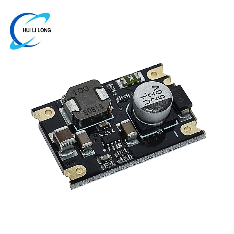 Mini módulo step-down DC-DC 12V/24V/36V a 5V2A retificador síncrono com alta eficiência e baixa corrente estática