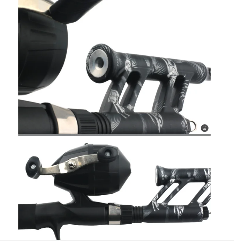 

Y738 Fishing Rod Set Internal Wiring Zhongtong Fishing Rod Carbon Material Retractable Mini Fish Rod Fishing Gear