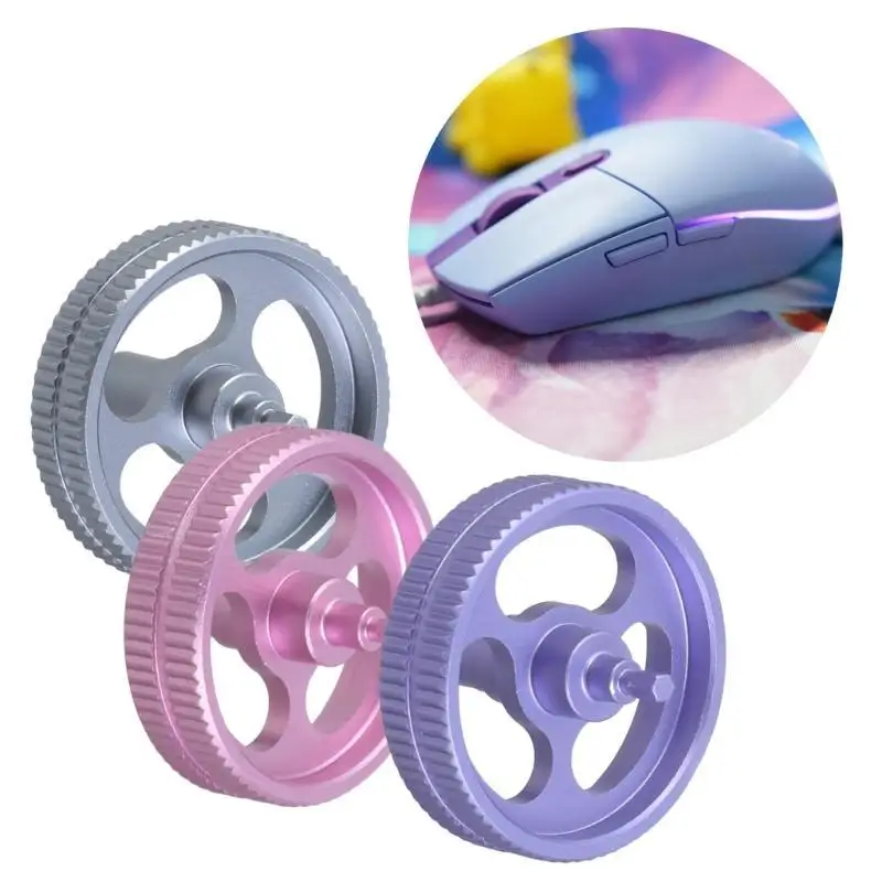 652F Enhances User Comfort Metal Mouse Scroll Wheel for G102 G304 G305 Mice Wheel Offering Clear Feedback &Efficiency
