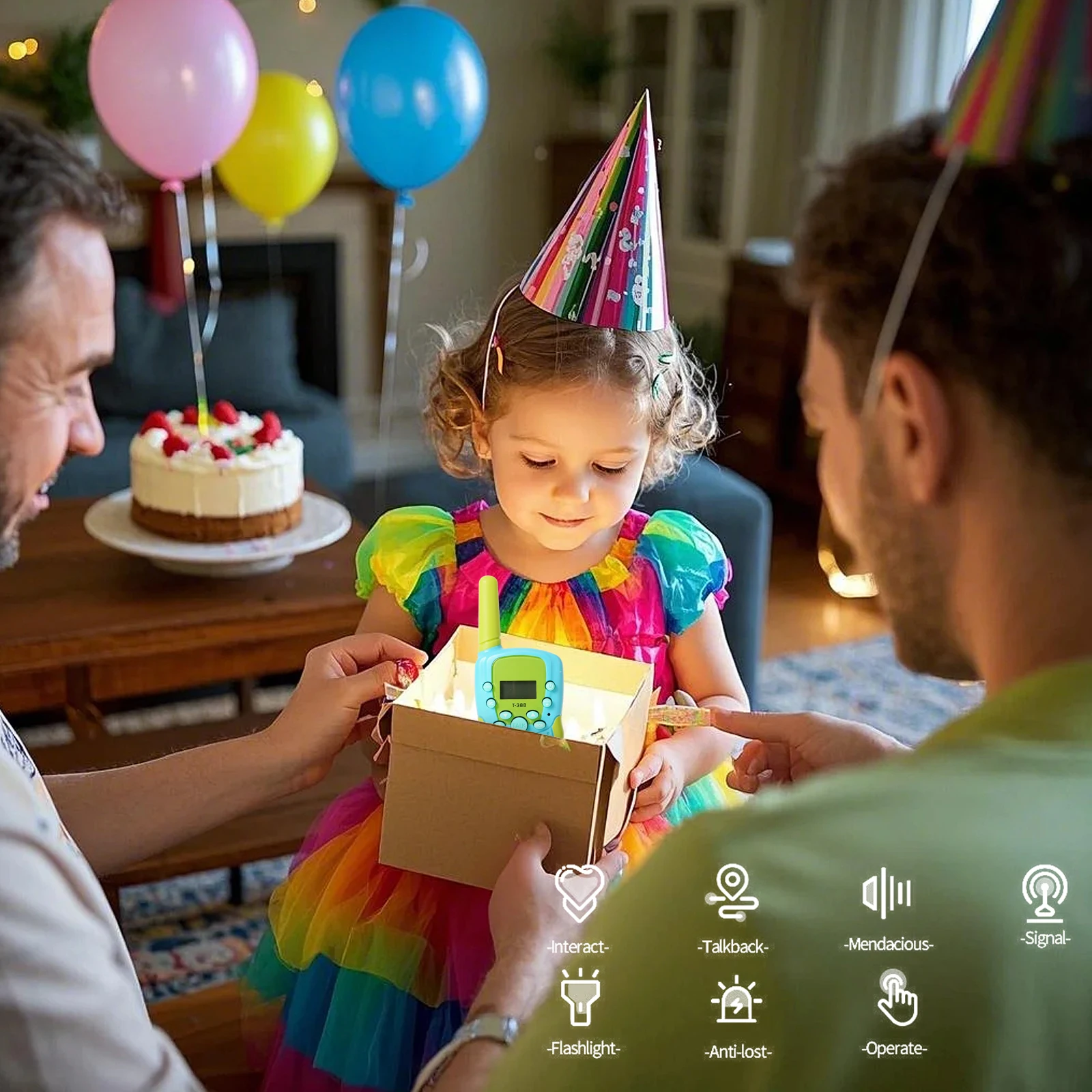 2 stks/set Walkie Talkie Oplaadbare Lange Afstand Outdoor Game Radio Kind Speelgoed Geschenken