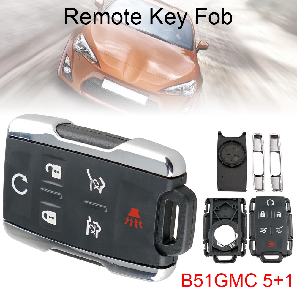 Flip Folding Remote Car Key M3N-32337100 Fit for Cadillac Chevrolet Car Keyless Entry Smart Remote key Shell