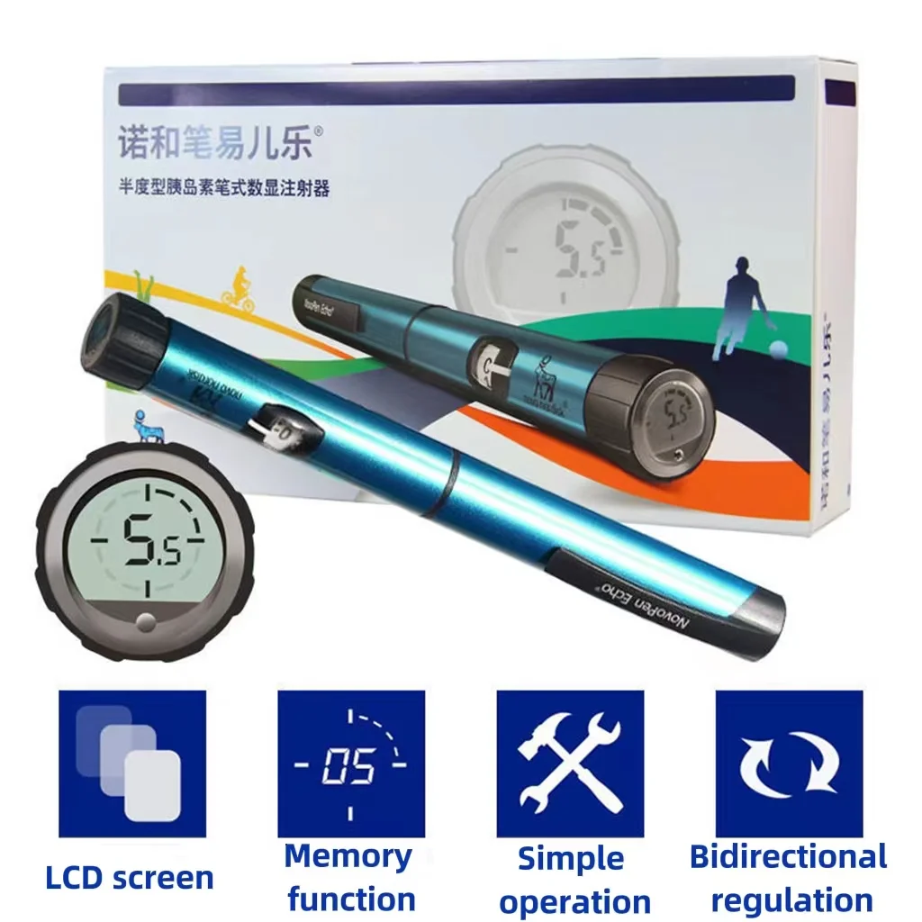 Novo Portable home children's half degree insulin digital display injection pen