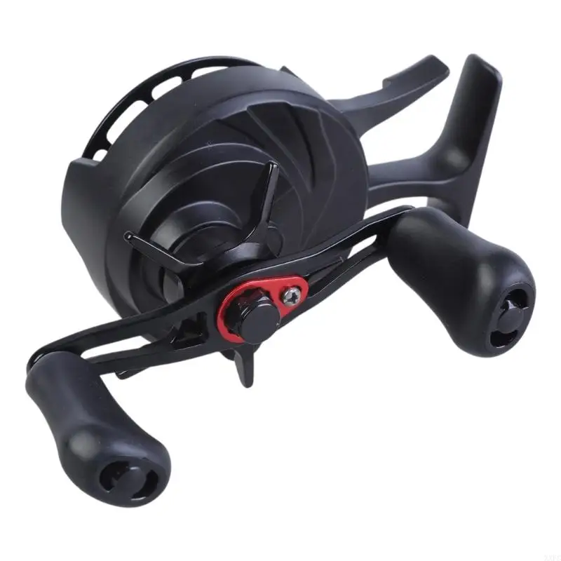 XXFC High-foot Ice Rotating Fishing Reels Highly Speed 2.5:1 Fly Fishing Wheel Adjustable Left Handed Fishing Raft Wheel