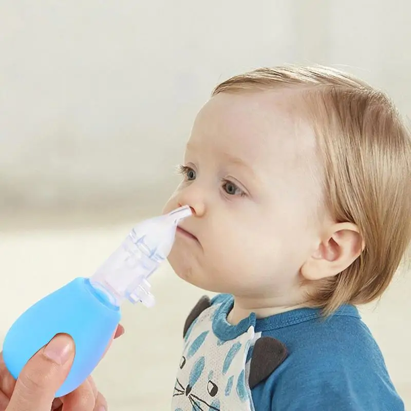 Nasal Aspirator For Baby Safe Baby Nose Cleaner Easy-Squeeze Nose Bulb Syringe Nasal Sinus Rinse Bottle Nasal Irrigation For