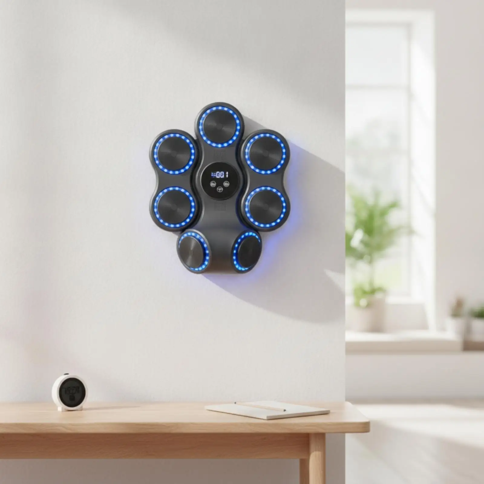 Bluetooth Electronic Boxing Coach Digital Wall-Mounted Boxing Machine Smart