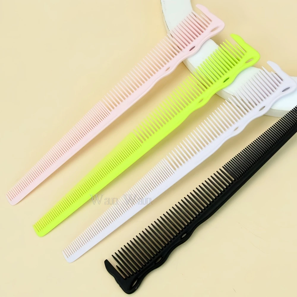 4 Colors Professional Hair Cutting Combs Hairdresser's Styling Comb Men's Sideburns Hairbrush Hair Salon Trimming Haircut Tools