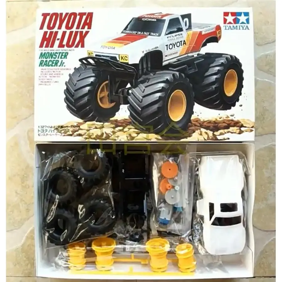 Tamiya TA17009 Mini 4WD Serie Modellbausatz HI-LUX MONSTER RACER Jr