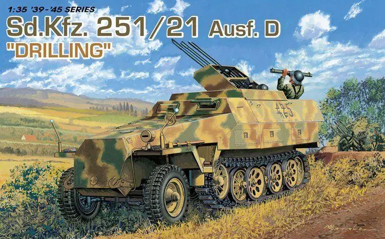 DRAGON  6217  1:35 Scale Sd.Kfz.251/21 Ausf. D 