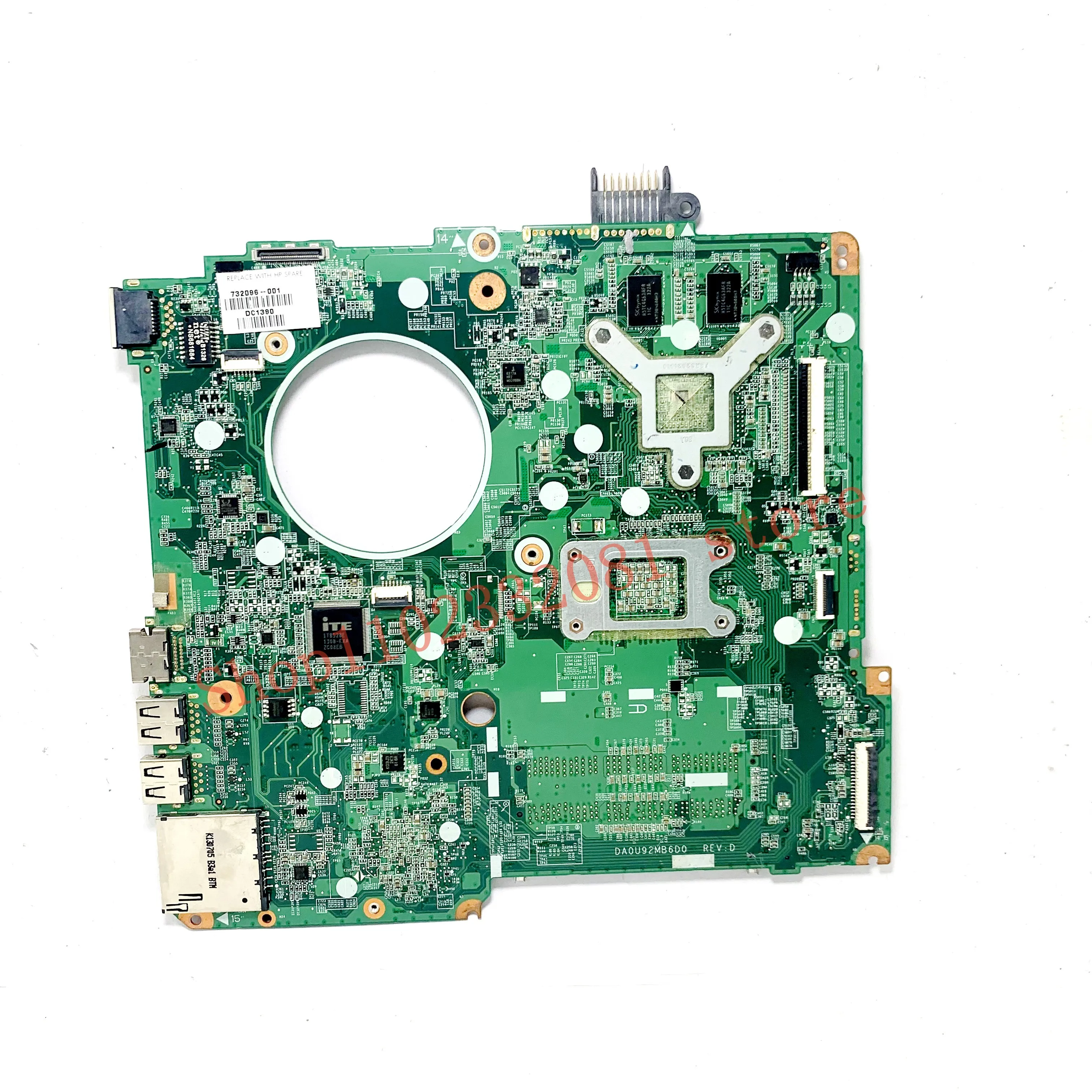 Mainboard 734824-601 734824-501 734824-001 DA0U92MB6D0 untuk Motherboard Laptop HP 15-N dengan CPU A10-5745M 216-0841009 100% teruji