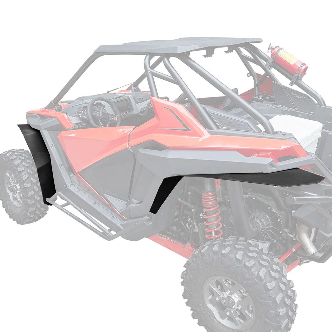 KEMIMOTO UTV Fender Flares Compatible with Polaris RZR PRO XP PRO R/ RZR Turbo R 2020-2024 RZR Front Rear Mud Fender Flaps Kit