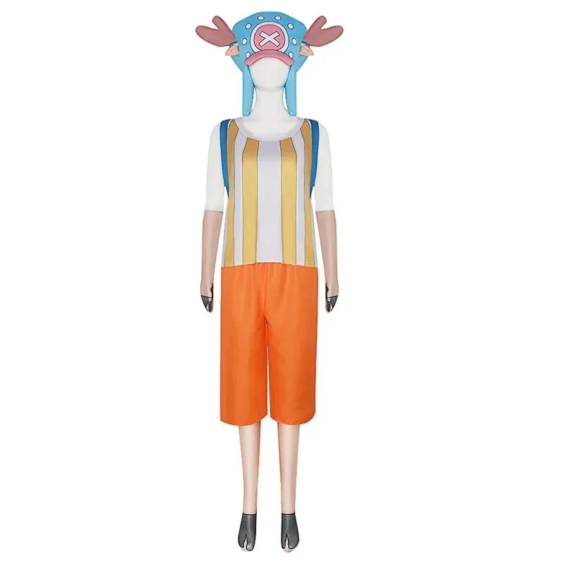 أنيمي القراصنة الملك توني تأثيري حلي السراويل العليا قفازات قبعة ظهره الجوارب دعوى المروحية لعب الأدوار Uni4;v'5,f;6.j;8' #1