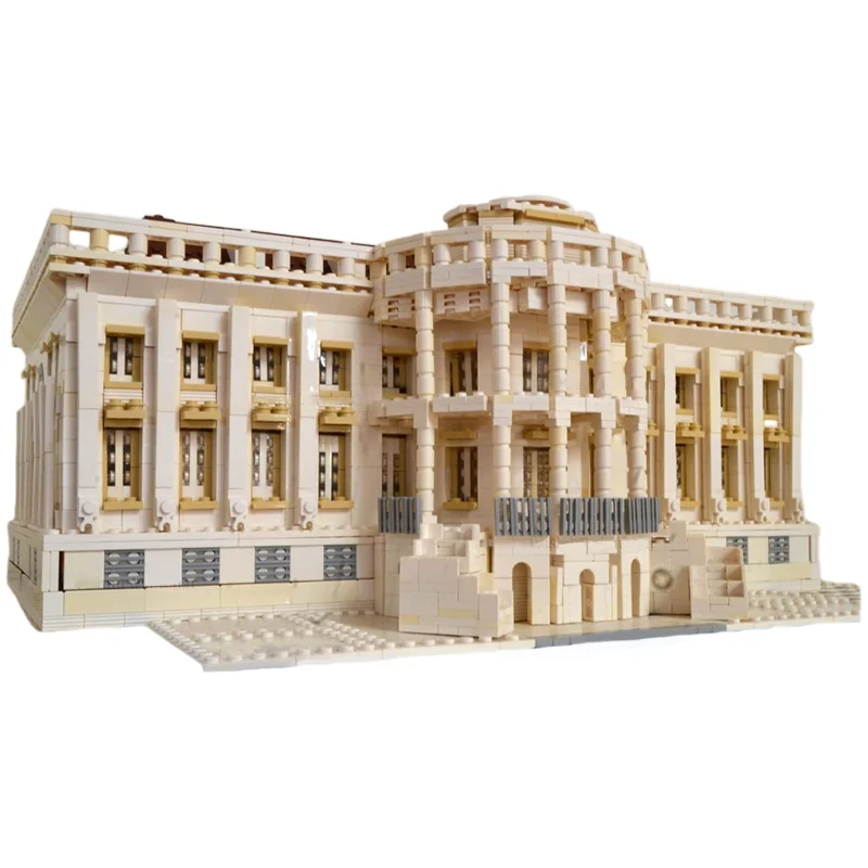 5222pcs Creatività Città Street View Casa Bianca Modello Edifici Building Blocks MOC-10256 Mattoni di Montaggio Giocattoli Per Bambini Regali