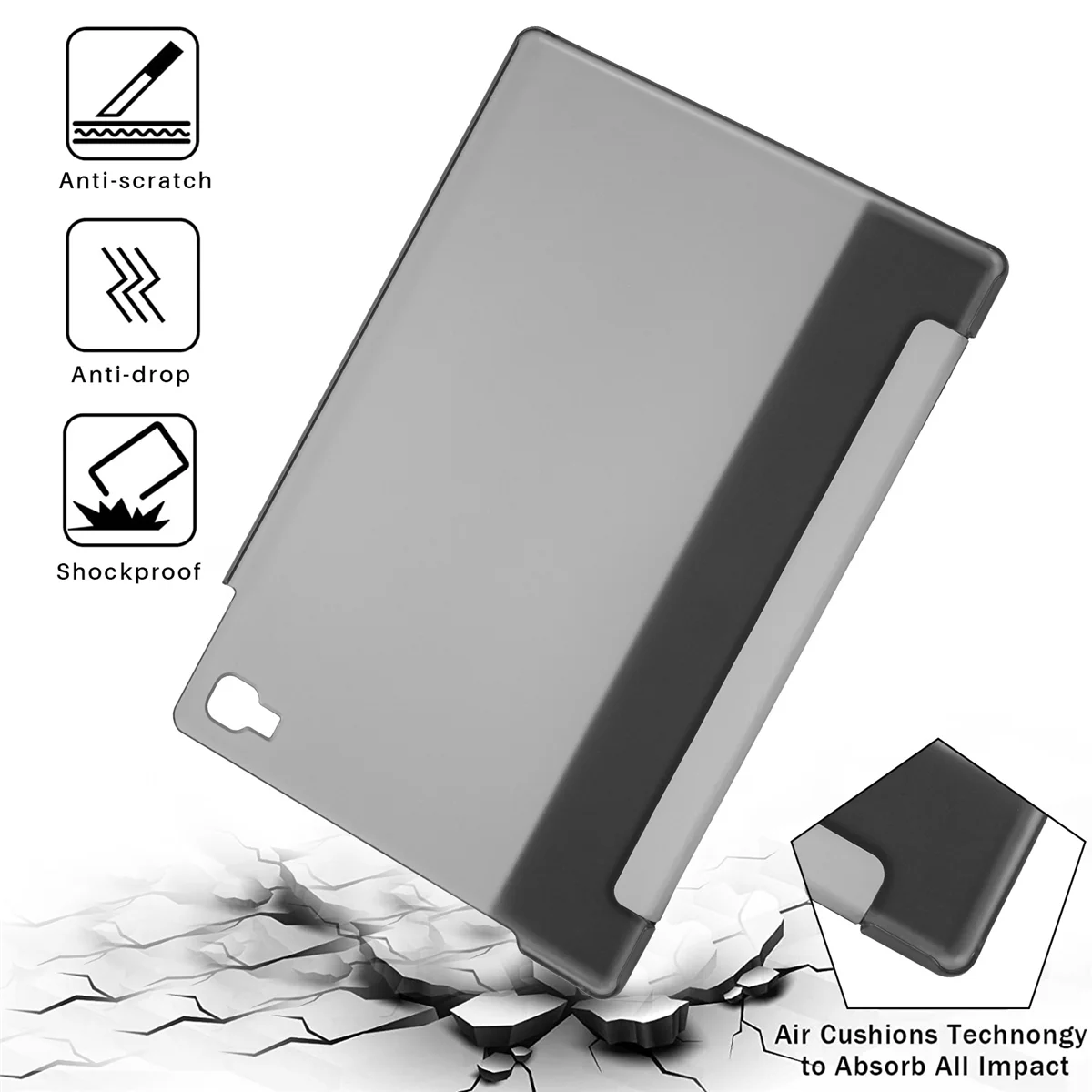 Capa para tablet a56xq, para teclast m40 p20hd 10.1 espaços, capa protetora anti-queda, suporte para tablet