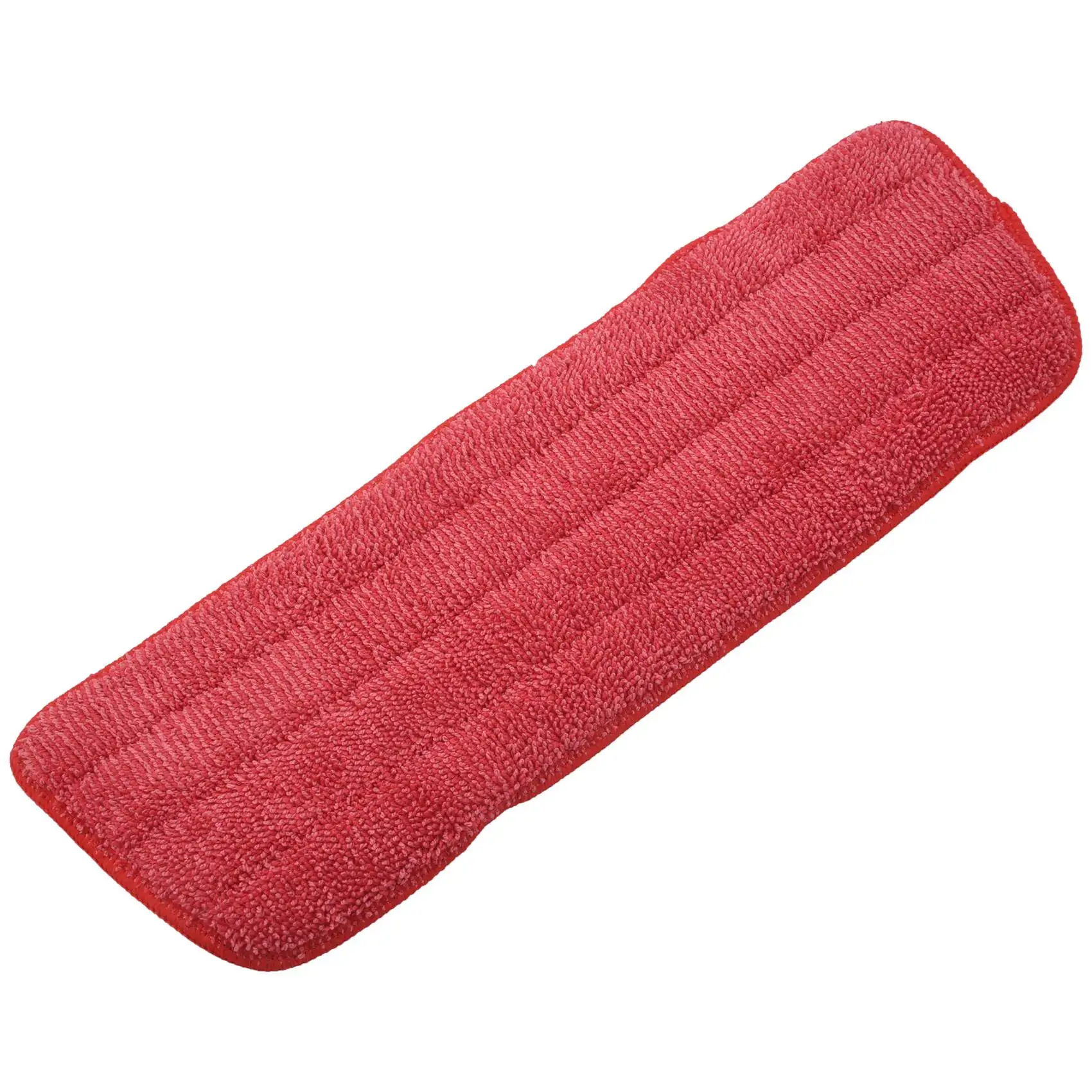ABHU 4 Pack Microfiber Mop Replacement Heads ,Flat Mop Replacement Cloth,For Wet Dry Mops ,Blue And Red