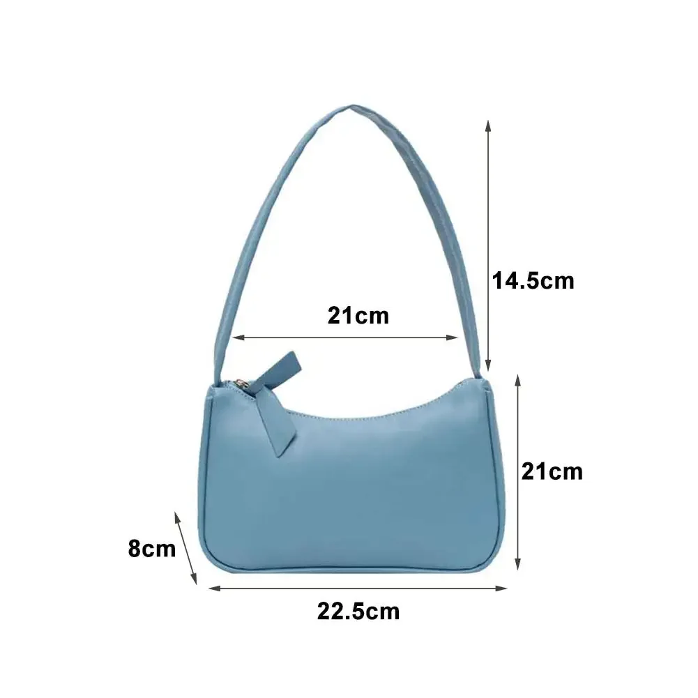 Bolso de mano Retro de cuero PU para mujer, bolso de hombro con asa superior Vintage, Bolso pequeño subaxilar, 2024