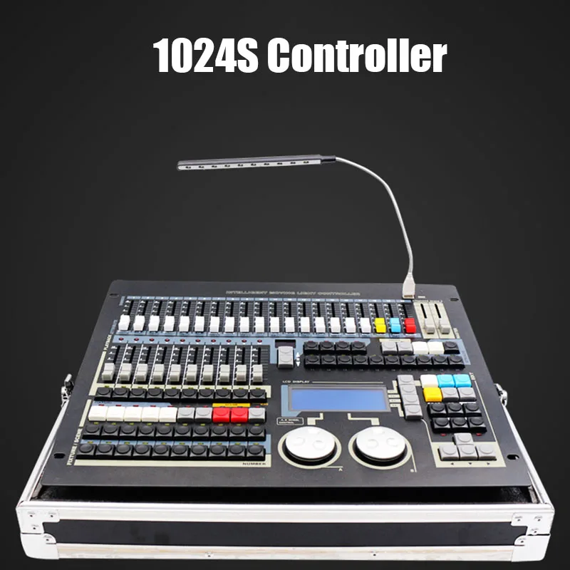 Imagem -03 - Dmx Controlador Fox para Efeito de Palco 1024s Console para Xlr3 Led Par Beam Movendo a Cabeça dj Luz 512 Profissional